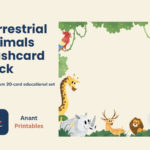 Terrestrial Animals Flashcard Deck