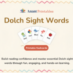 Kindergarten Sight Words Flashcards – Printable Dolch Word Cards